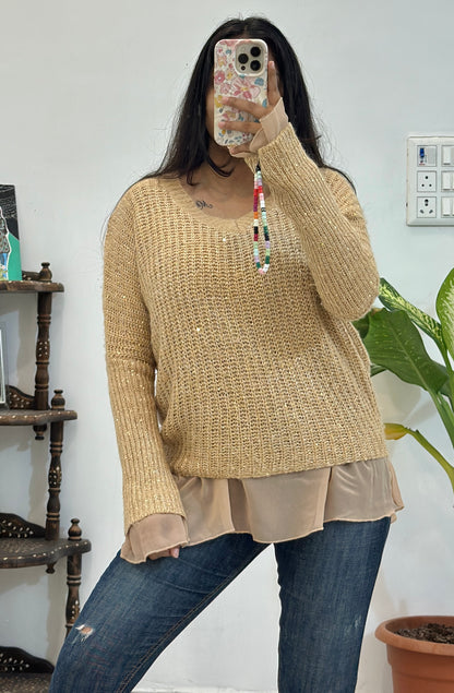 Shimmery sweater (34-38)