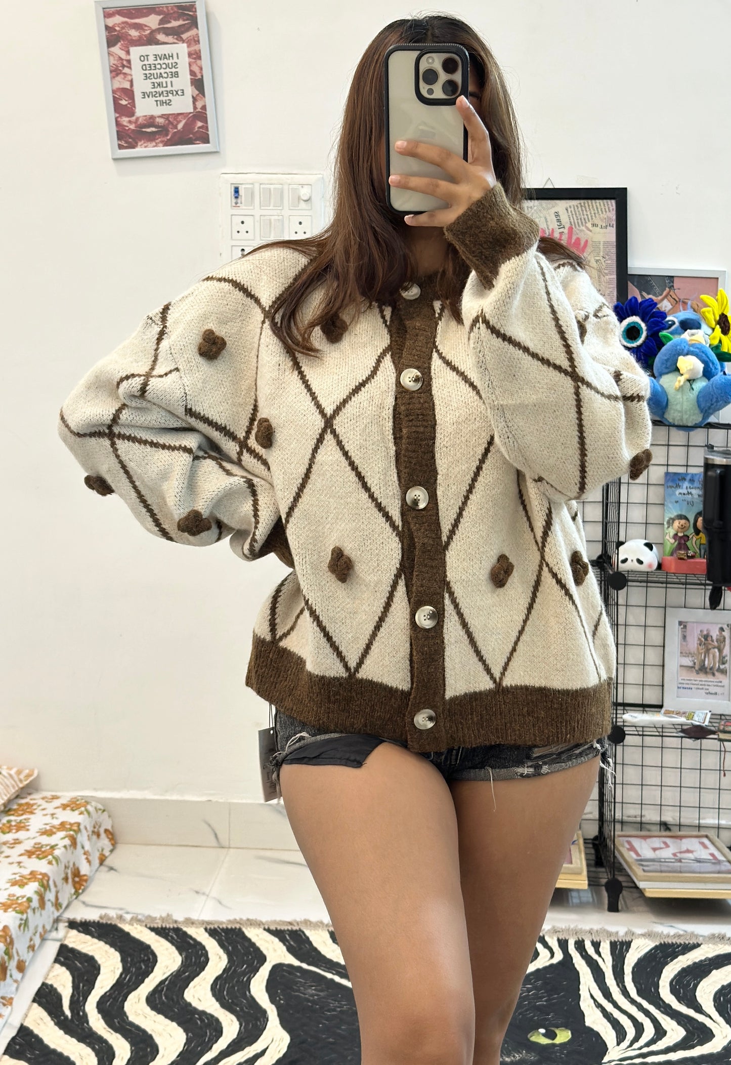 Oversized korean cardigan (42-46)