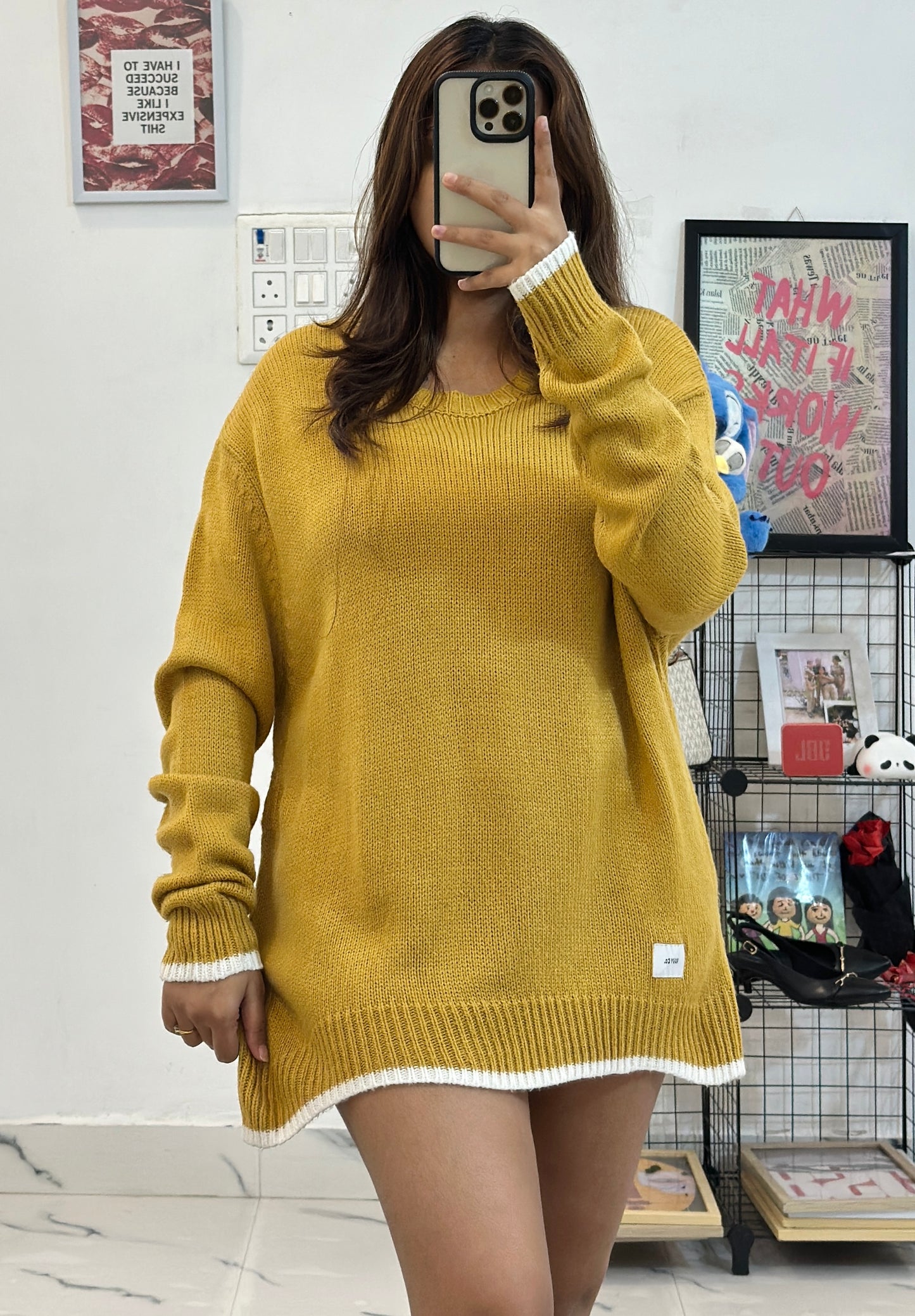 Oversized Korean sweater (38-40)