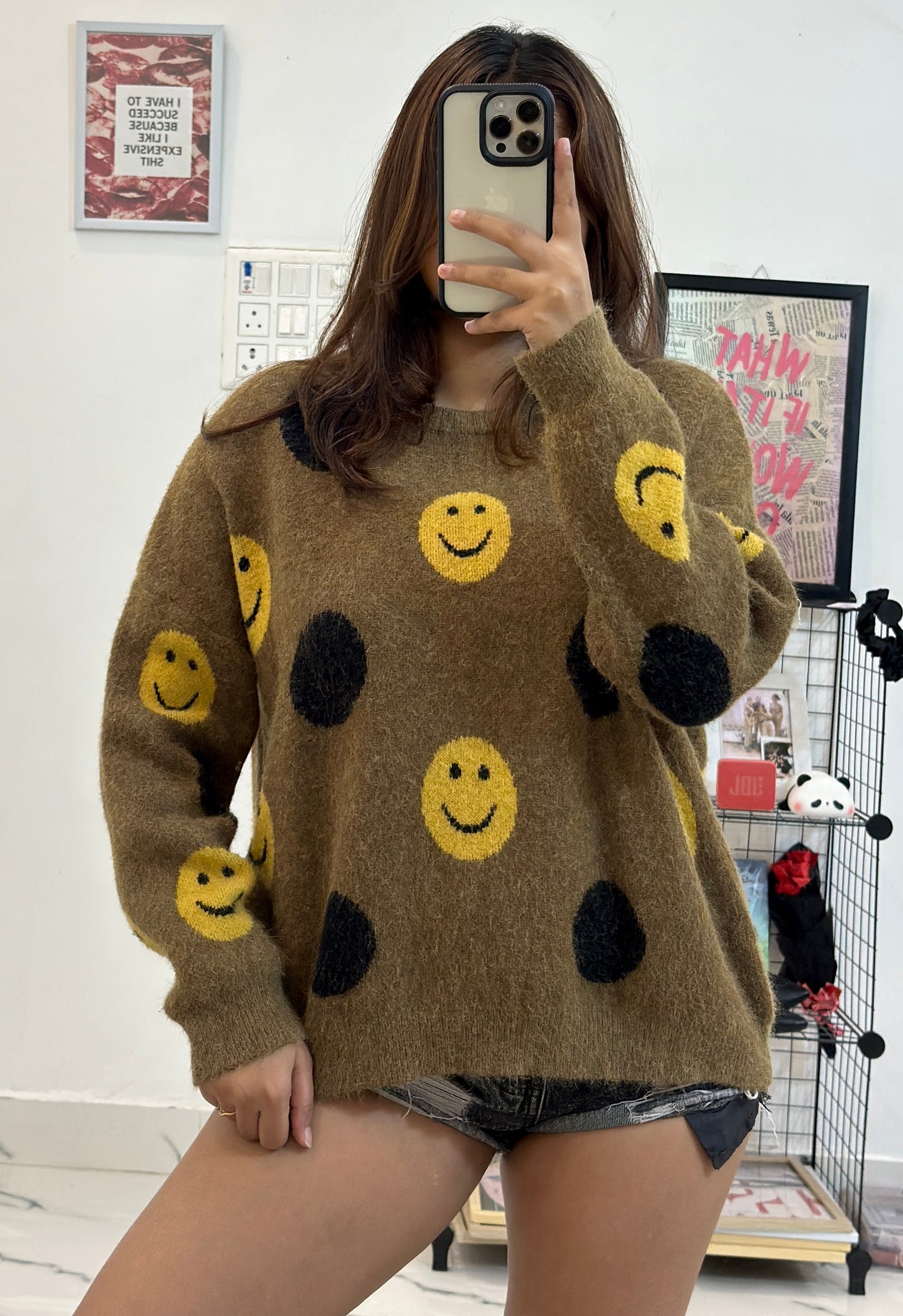 Oversized Korean sweater (40-42)