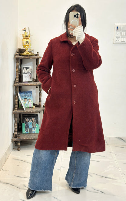 Heavy long coat (32-34)