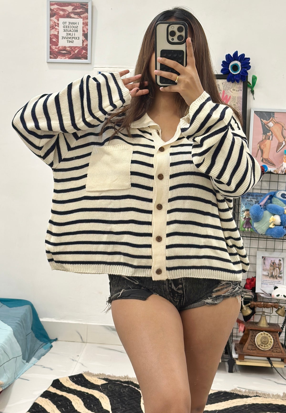 Oversized Korean sweater (44-48)