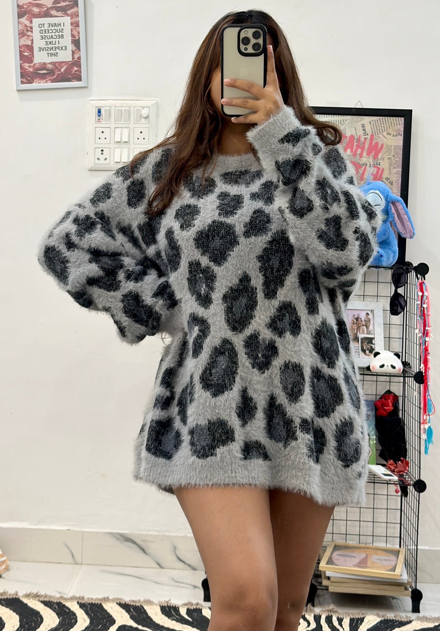 Oversized Korean sweater (42-46)