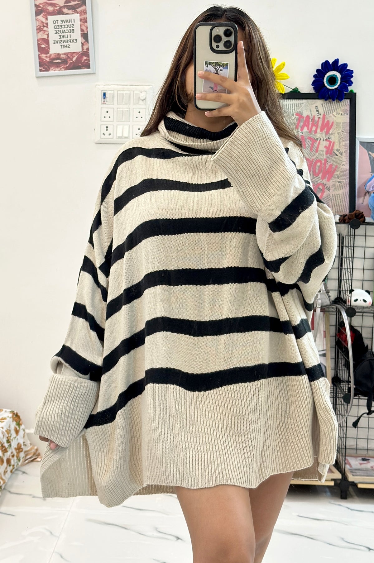Oversized Korean sweater (44-48)