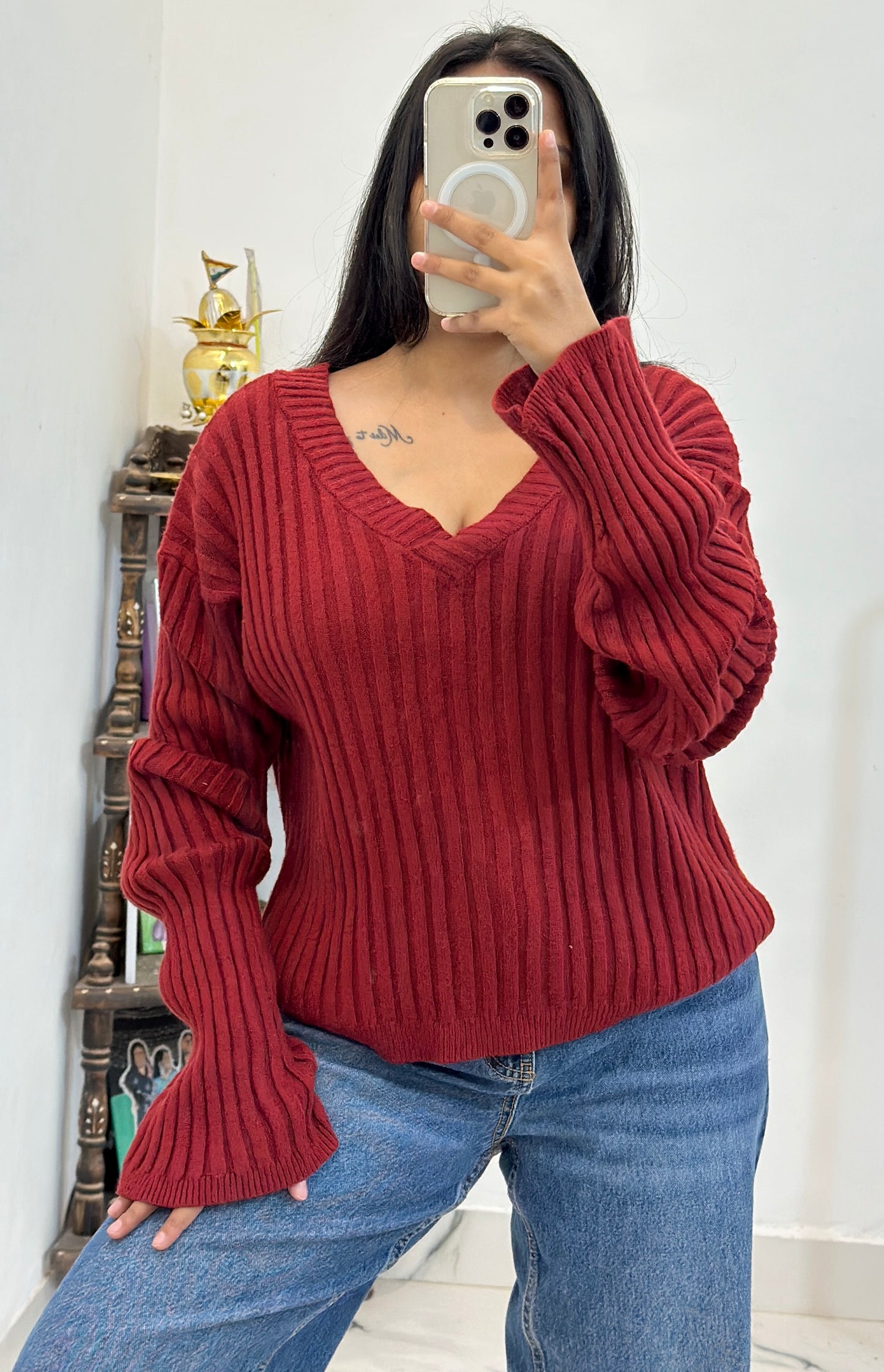 Oversized Korean sweater (46-48)