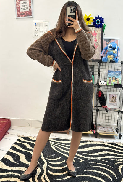 Long woollen shrug (34-38)