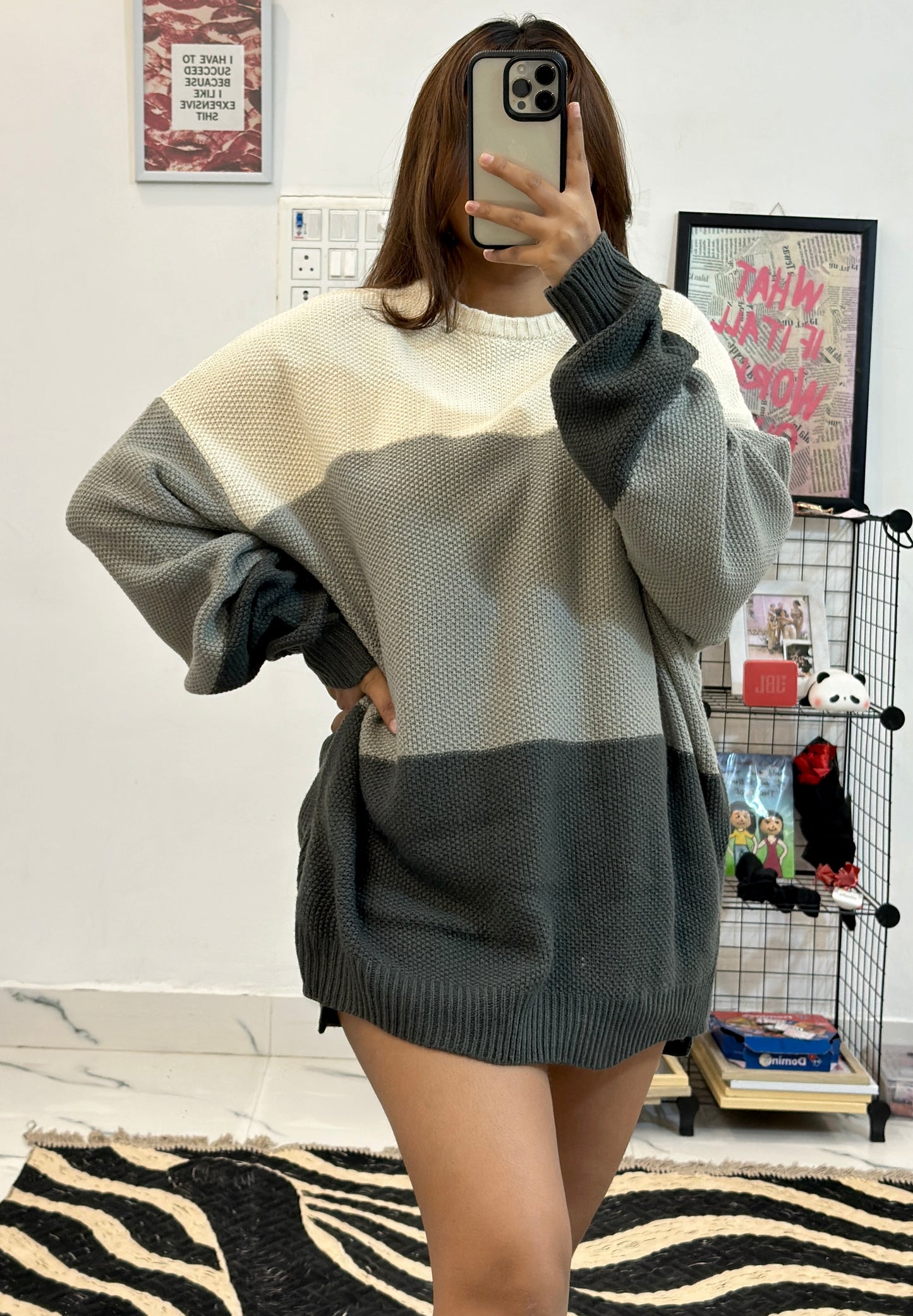 Oversized Korean sweater (44-46)