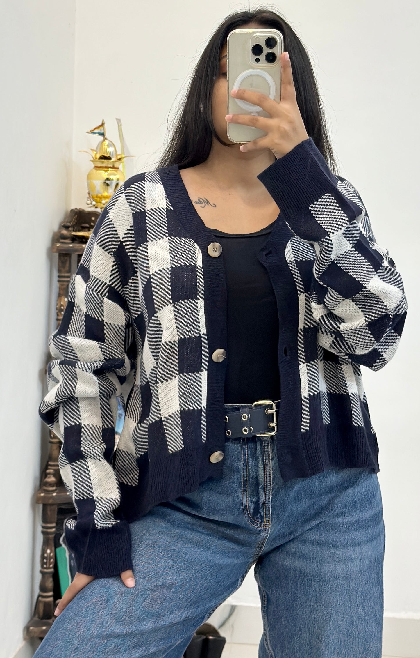 oversized Korean cardigan (44-46)