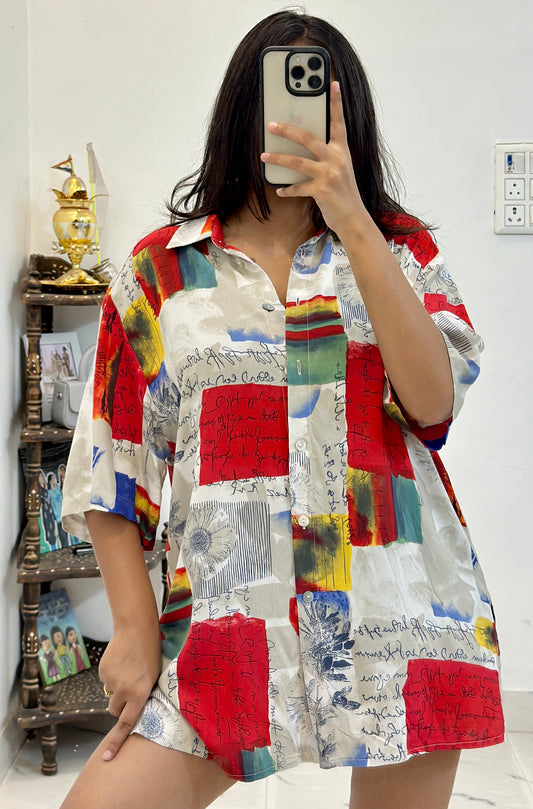 Oversized vintage shirt (42-44)