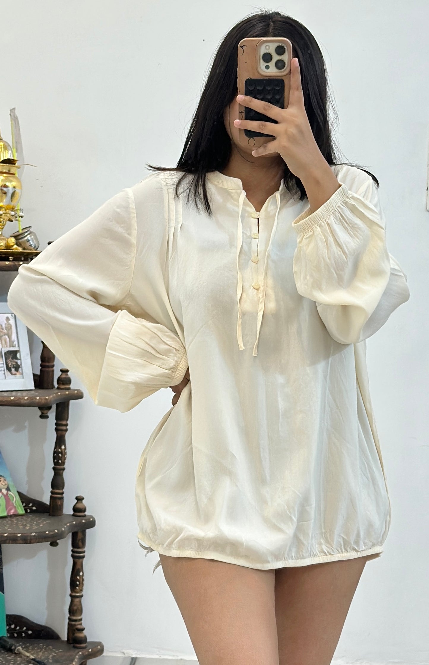 Oversized cotton top (40-42)