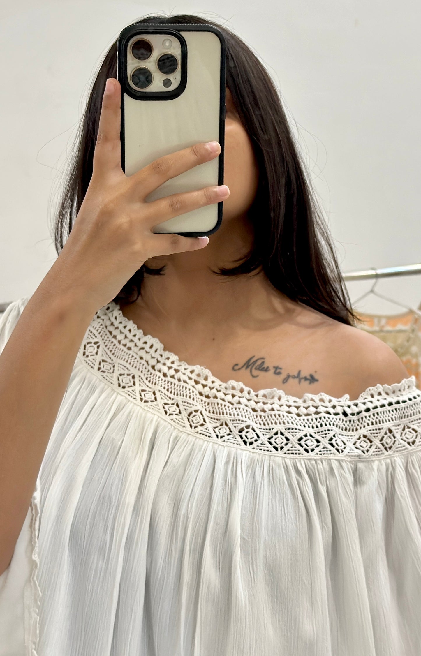 Oversized cotton top (48-50)