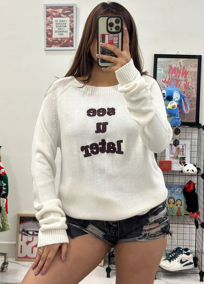 Oversized Korean sweater (34-38)