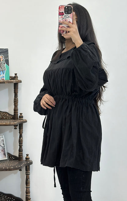 Black oversized top (40-42)