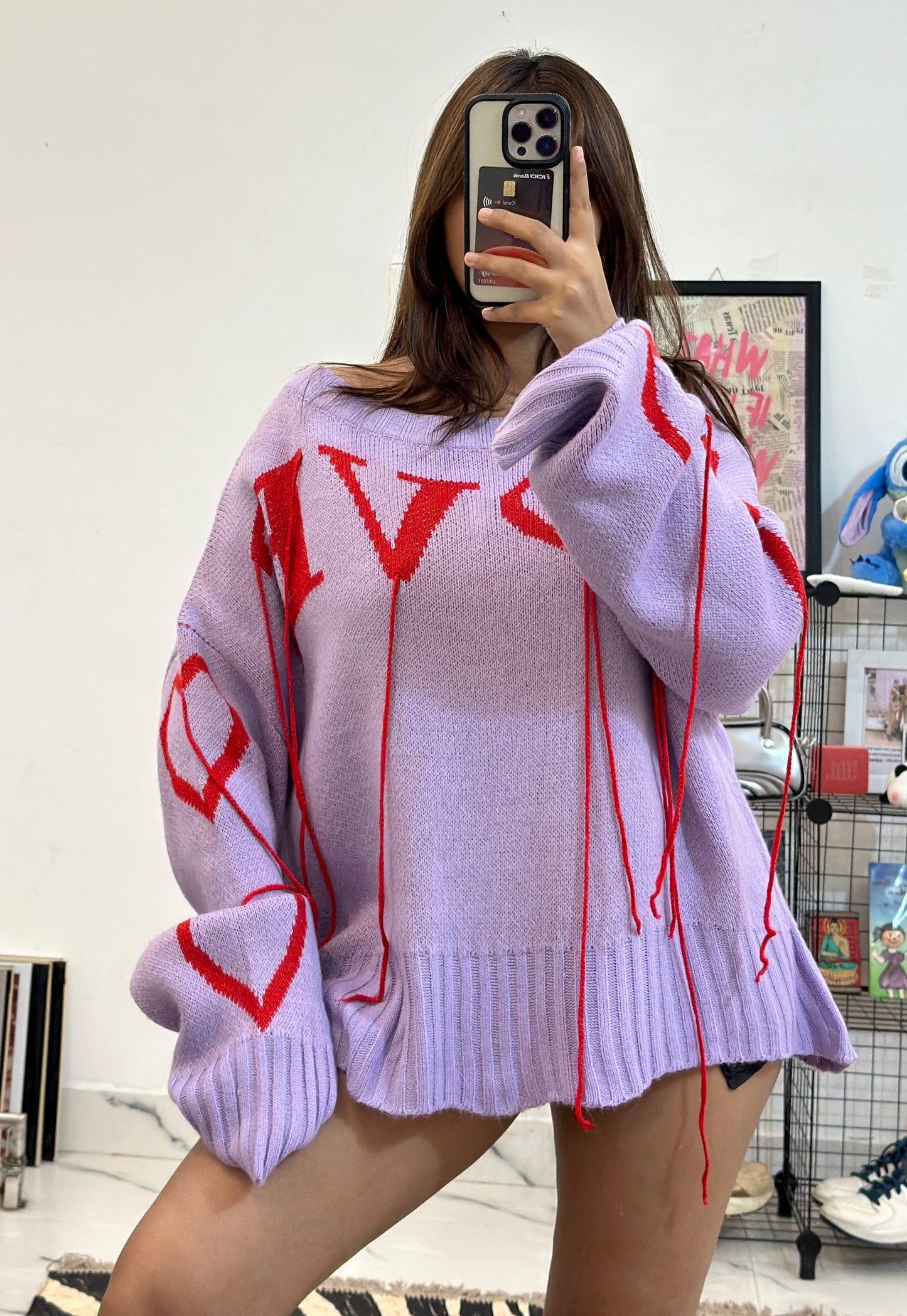 Oversized Korean sweater (48-50)