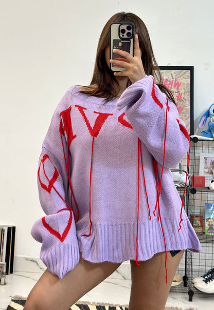 Oversized Korean sweater (48-50)