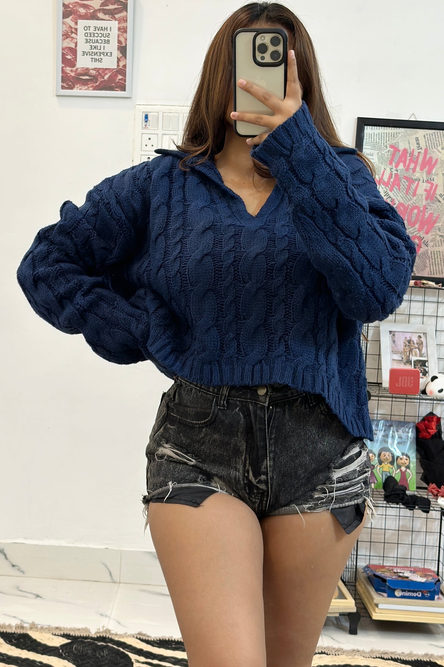 Oversized Korean sweater (46-48)