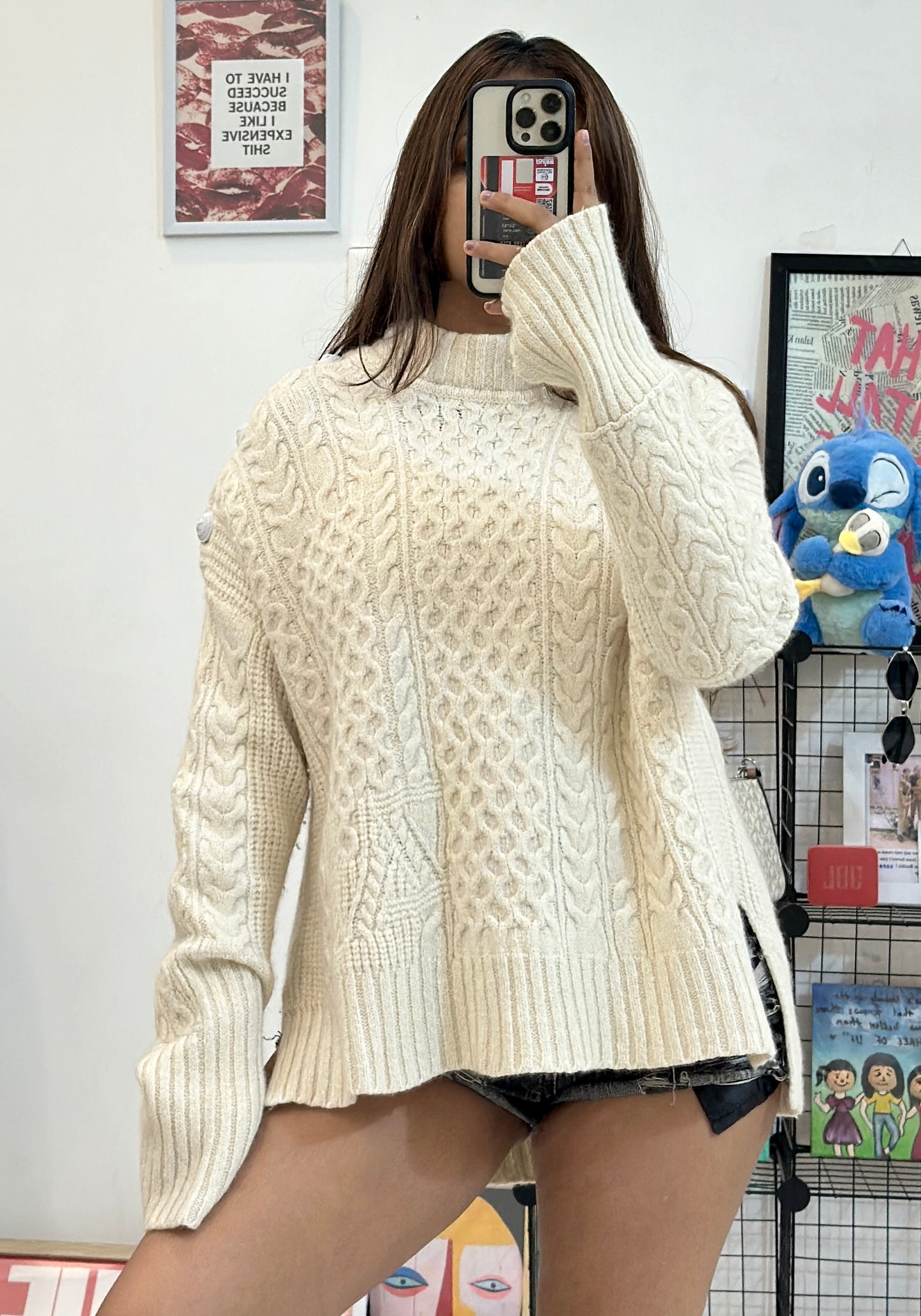 Oversized Korean sweater (42-44)