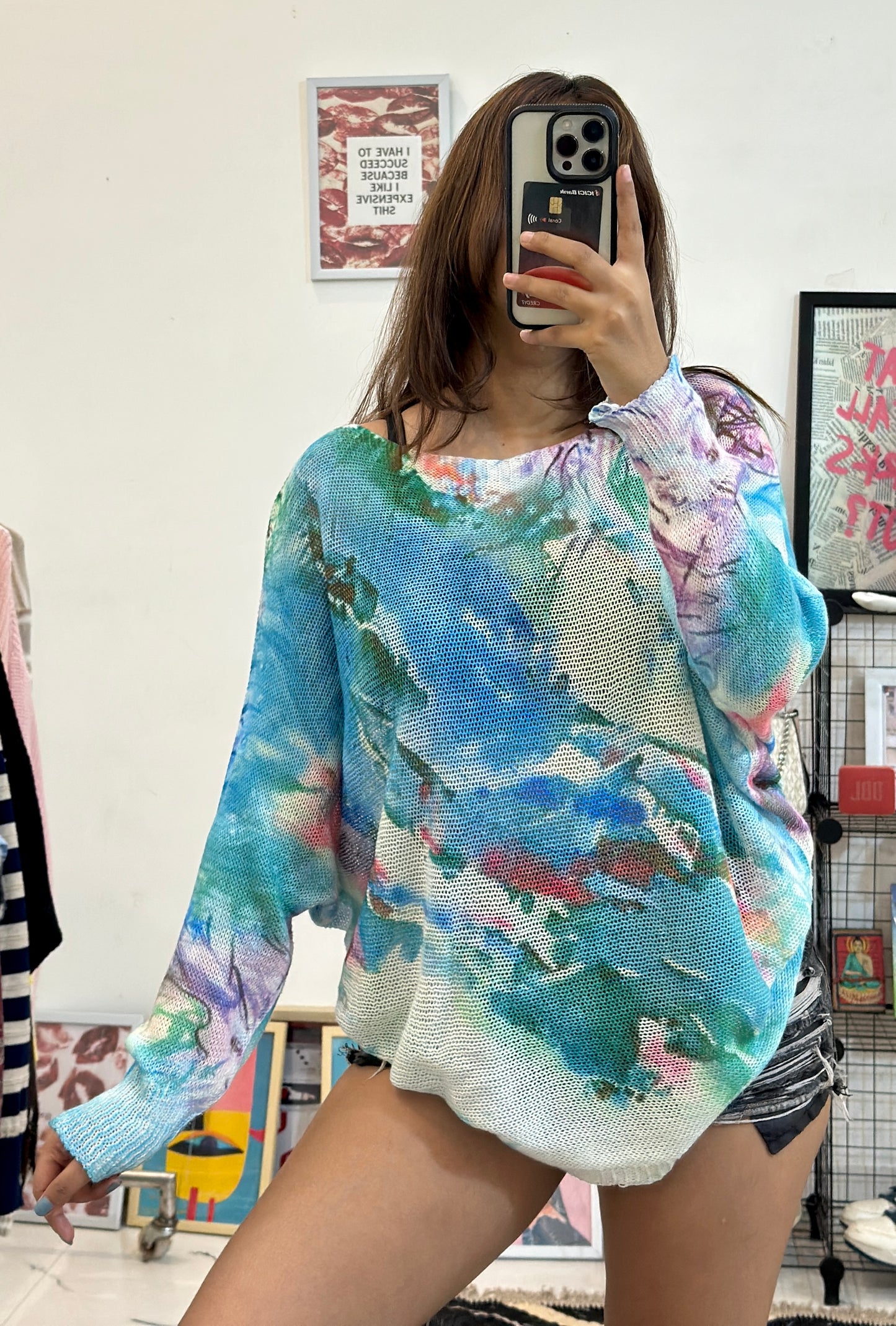 Oversized Korean sweater (40-42)