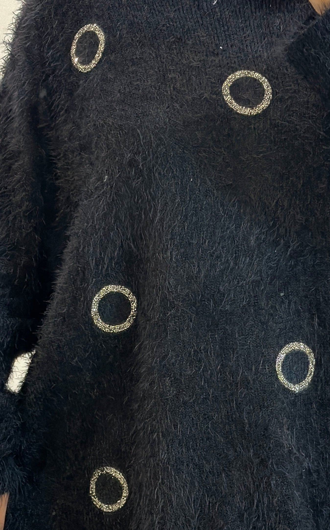 Oversized Korean furry sweater (44-46)