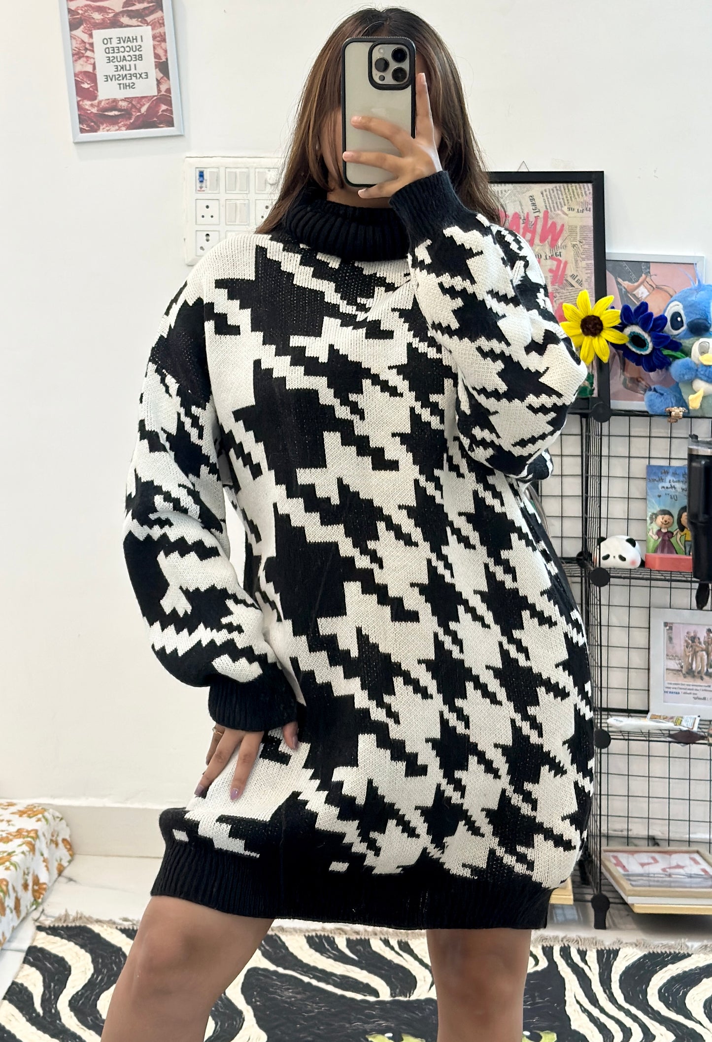 Oversized Korean sweater (42-46)