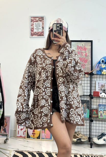 Korean oversized cardigan (48-50)