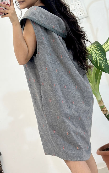 Oversized half coat (44-46)