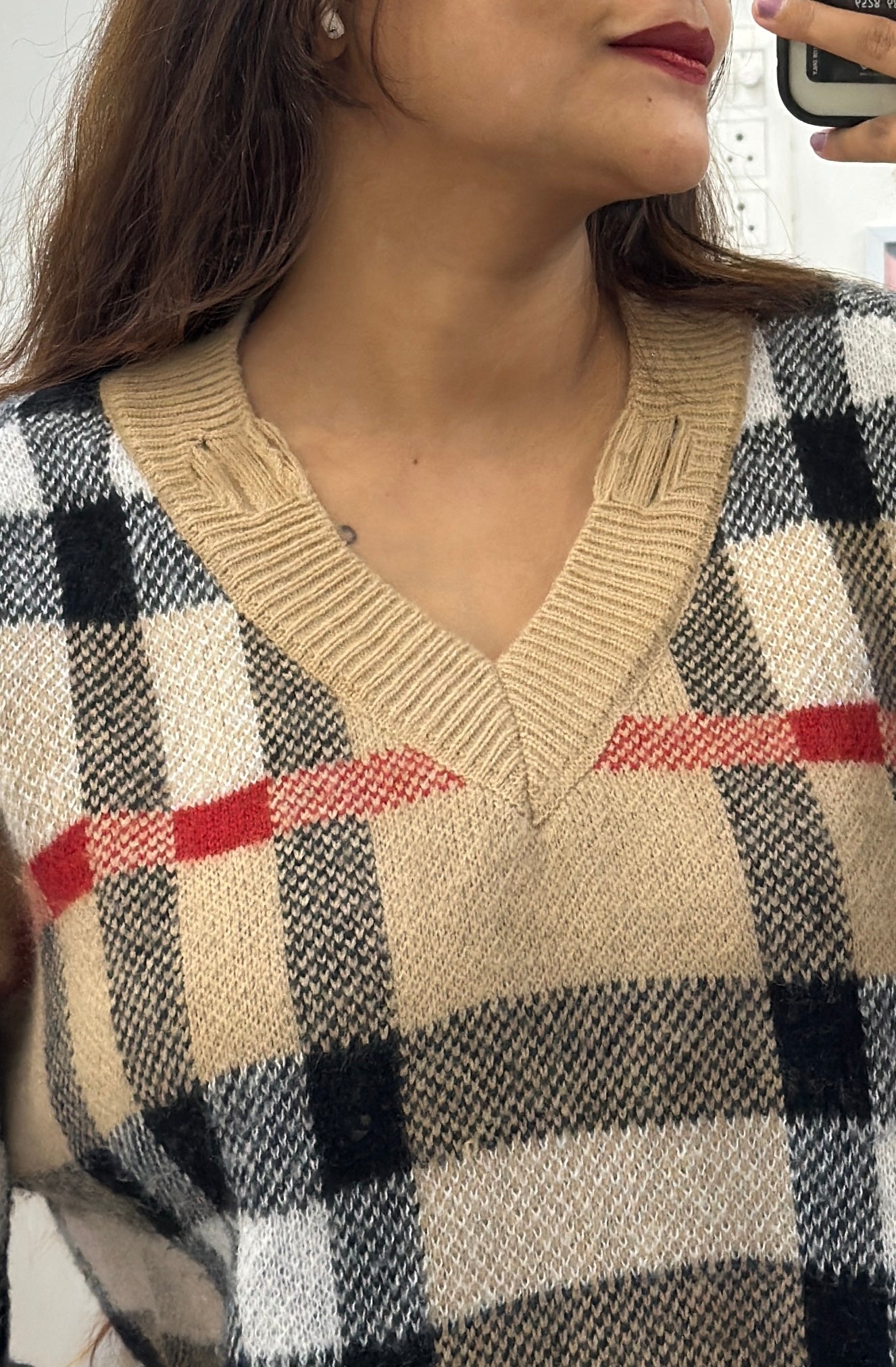 Oversized heavy Korean sweater (42-44)