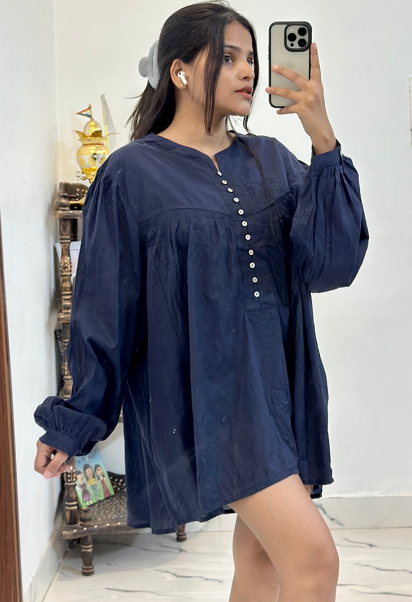 Oversized cotton top (46-48)