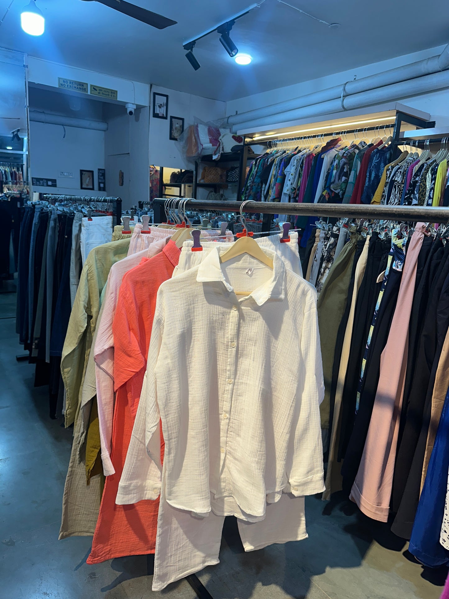 Pretty freesize cotton Cordset (upto 40-44)