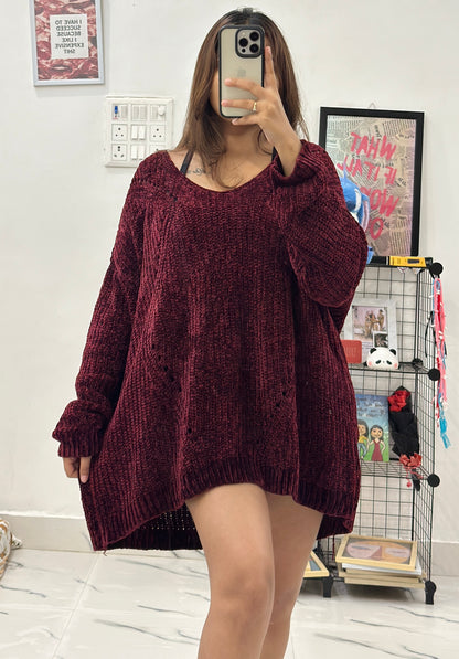 Oversized Chanel sweater (48-50)
