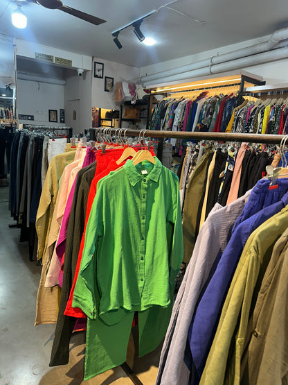 Pretty freesize cotton Cordset (upto 40-44)