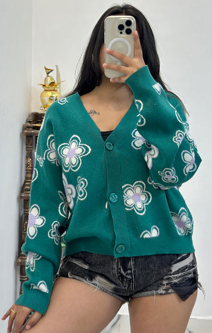 Korean oversized soft cardigan (46-48)
