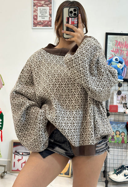 Oversized Korean sweater (48-50)