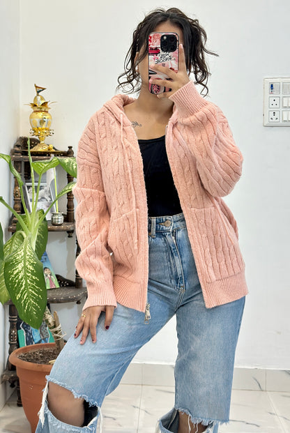 Pink Korean sweater (40-42)
