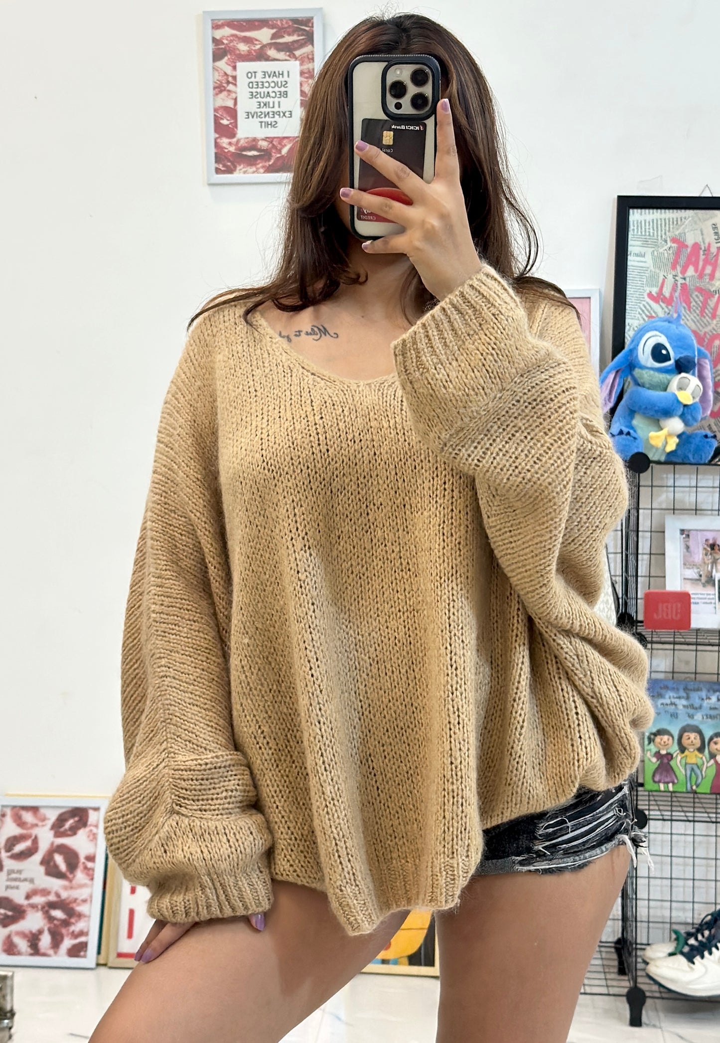 Oversized korean sweater (48-50)