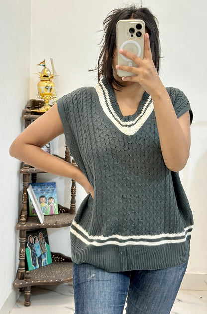 Korean oversized vest (42-44)