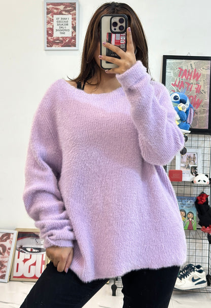 Oversized furry sweater (42-44)