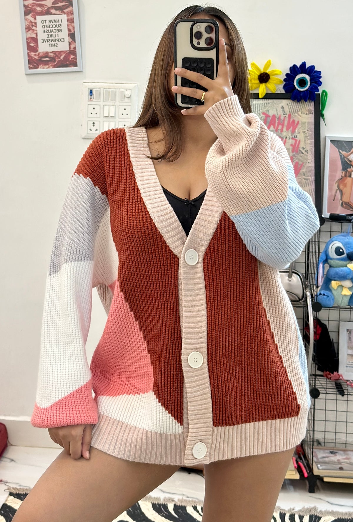 Oversized Korean cardigan (40-44)