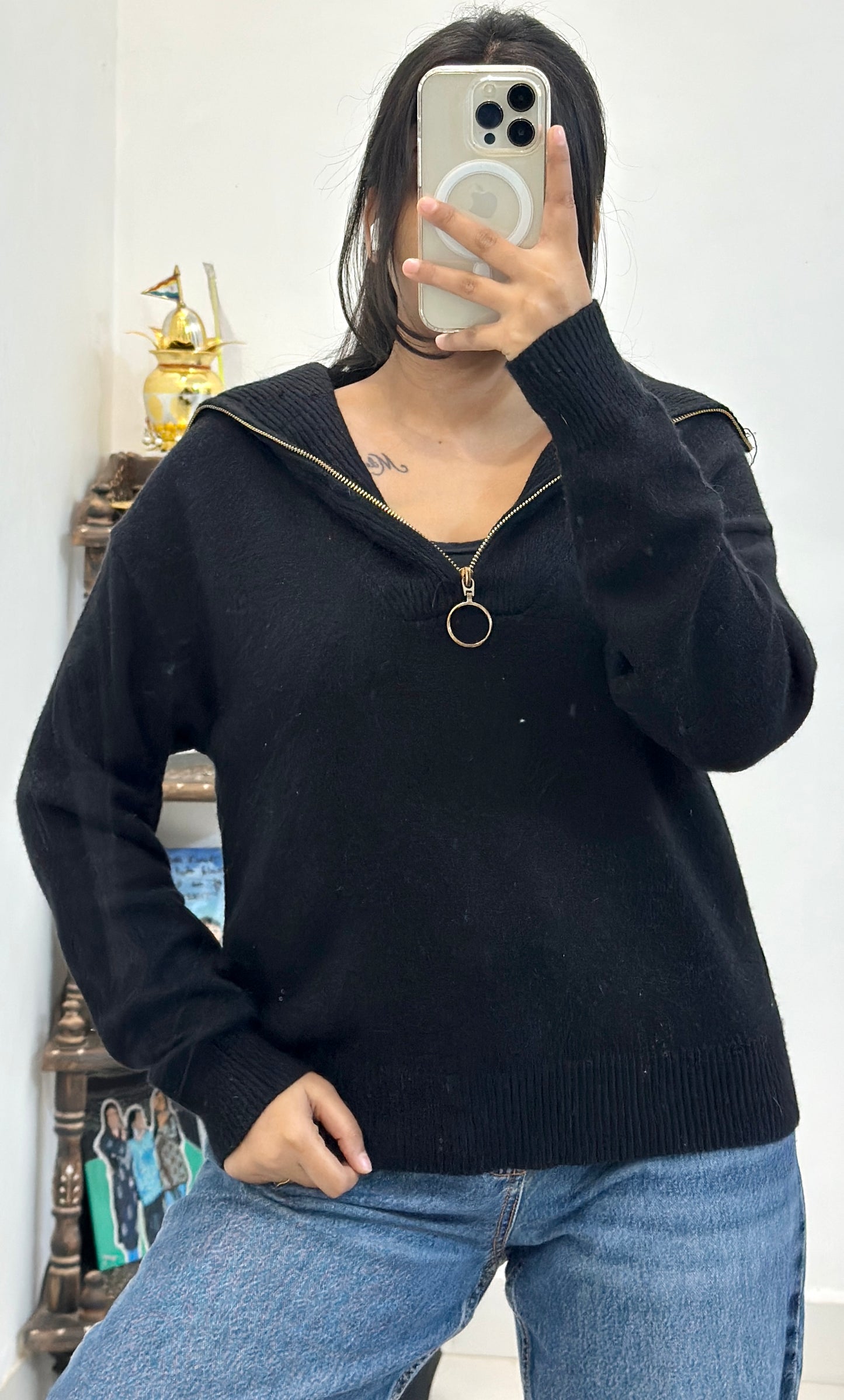 oversized Korean sweater (38-40)