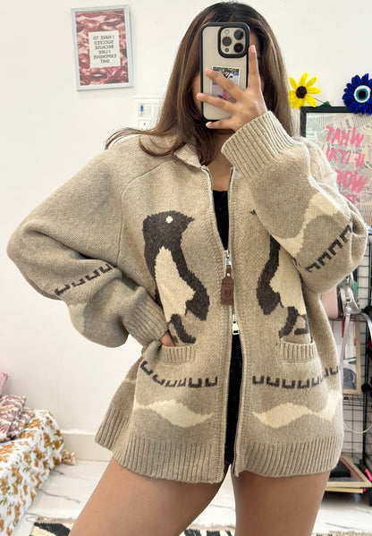 Oversized heavy korean sweater (40-42)