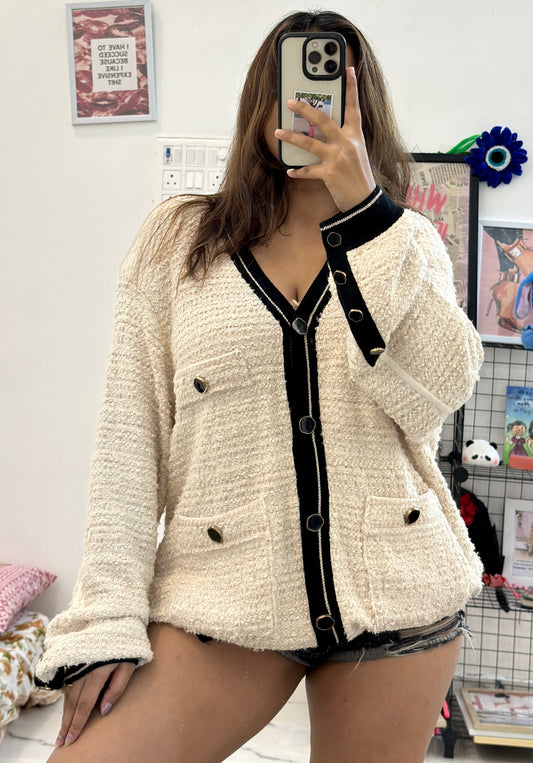 Oversized Korean cardigan (38-42)