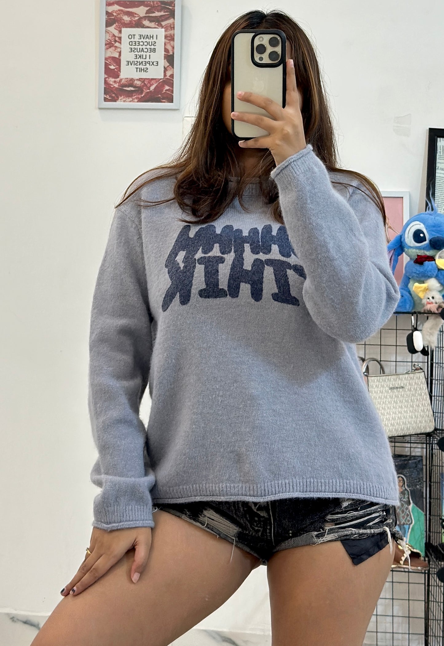 Oversized Korean sweater (40-42)