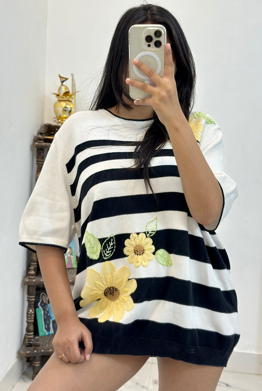 oversized woollen top (42-44)