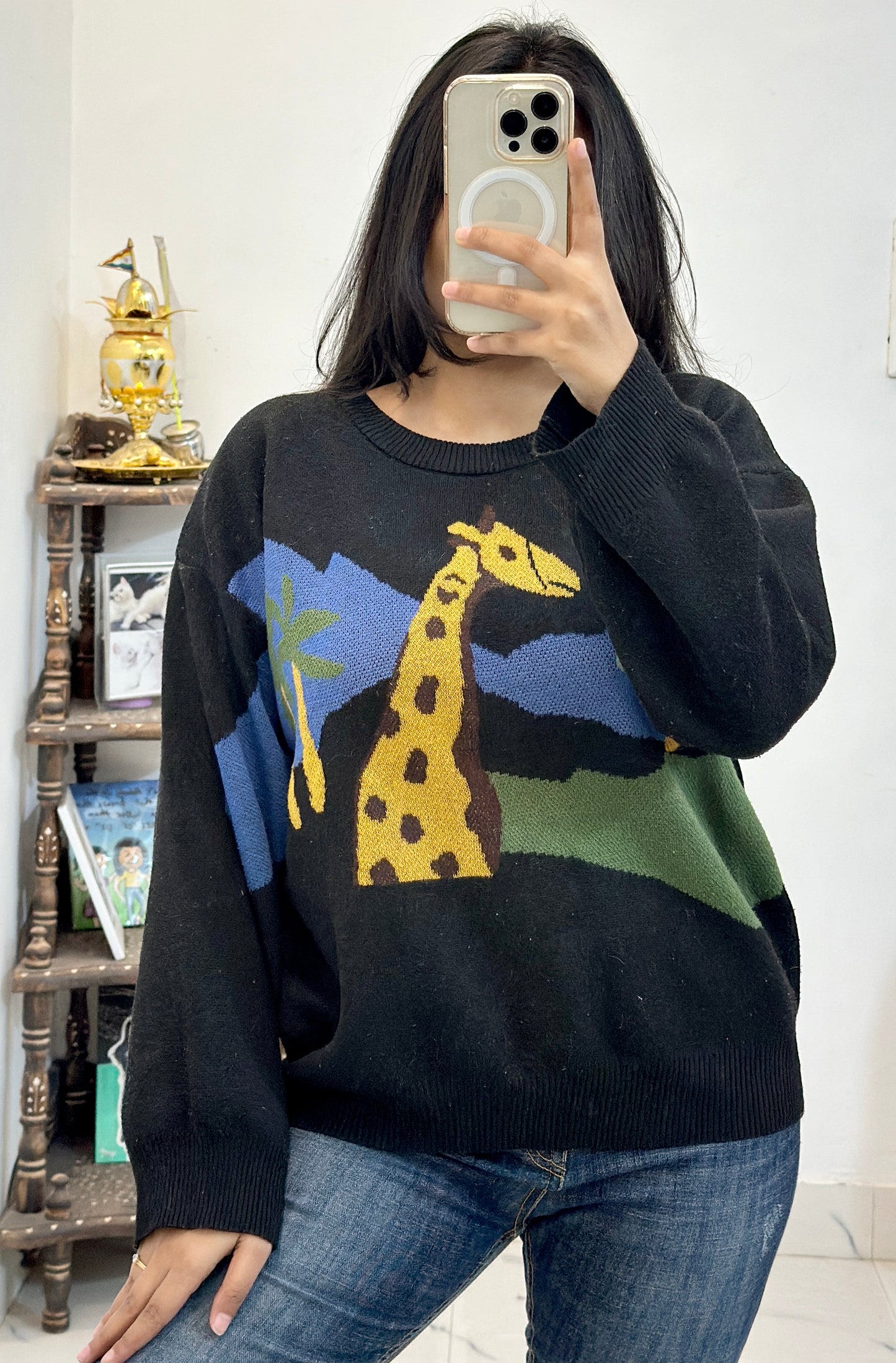 Oversized Korean sweater (34-38)