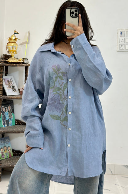 Oversized cotton shirt (44-46)