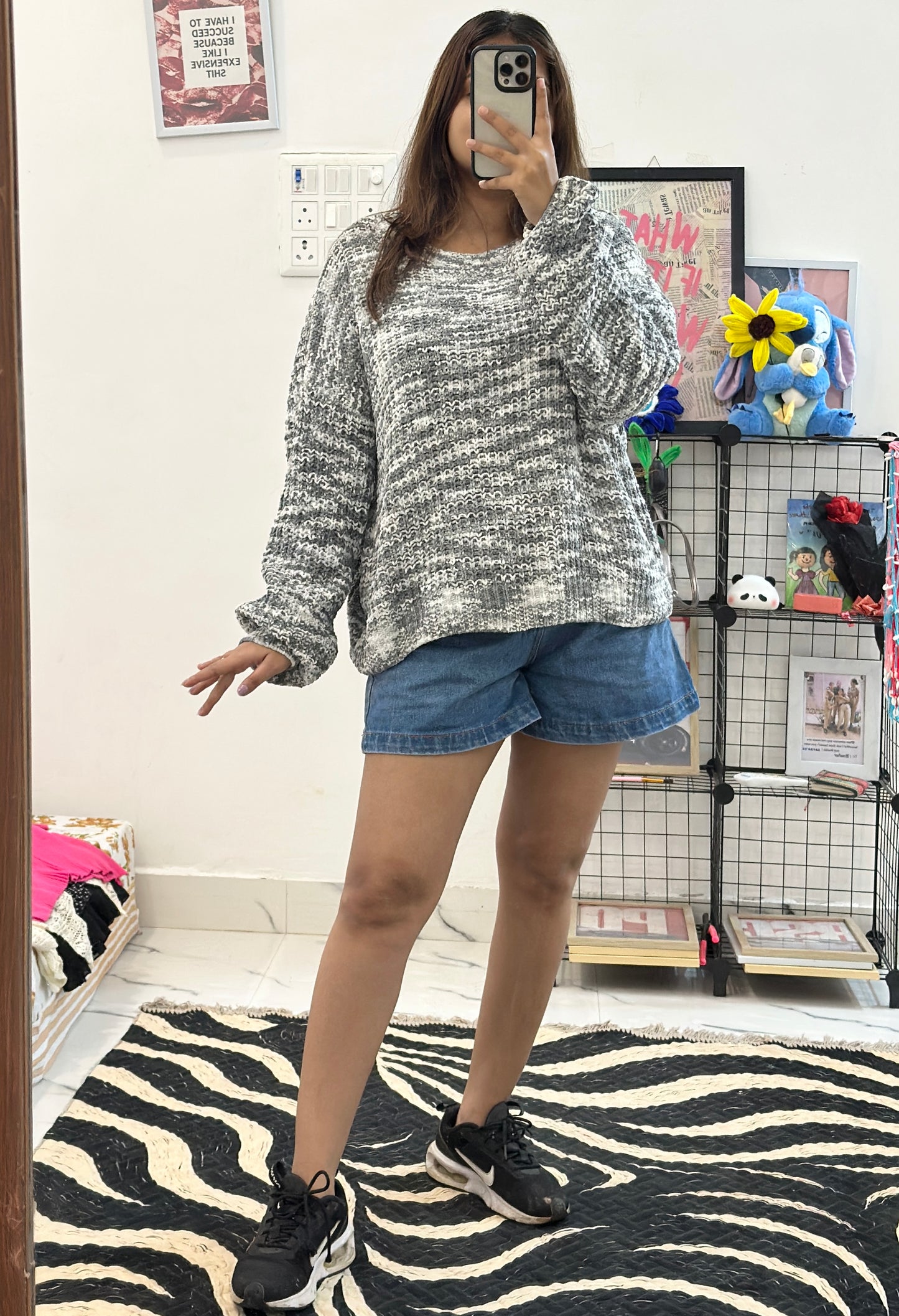 Oversized Korean sweater (42-44)