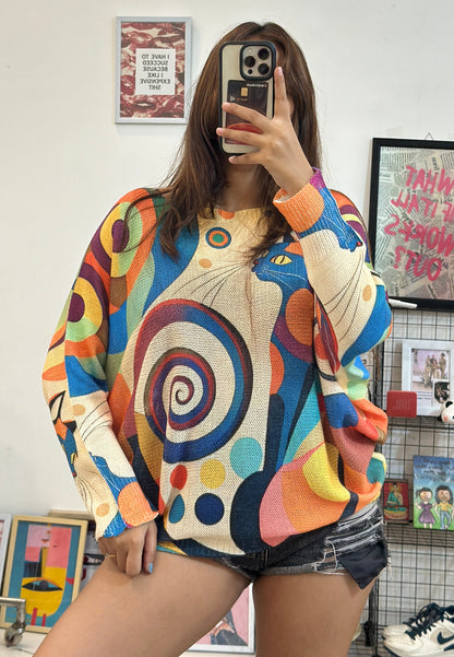 Oversized Korean sweater (42-44)