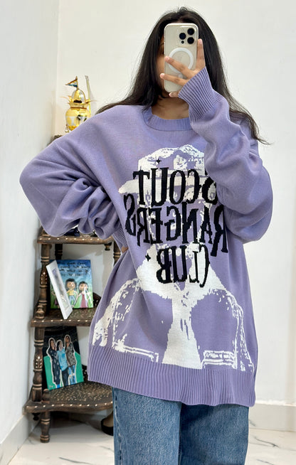 oversized Korean sweater (46-48)
