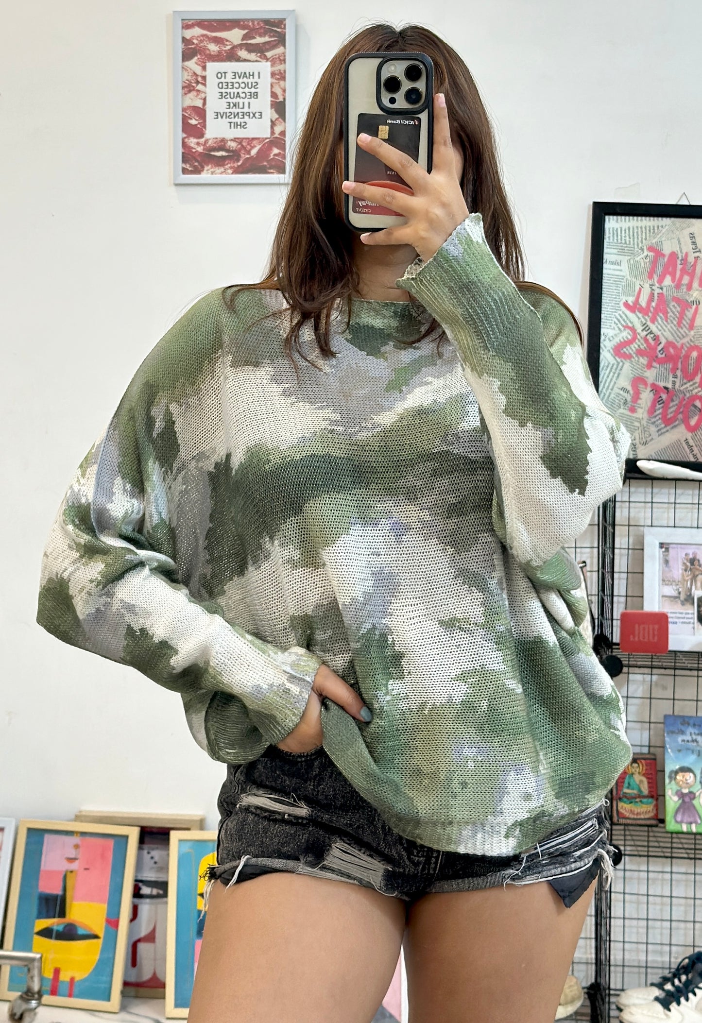 Oversized Korean sweater (40-42)