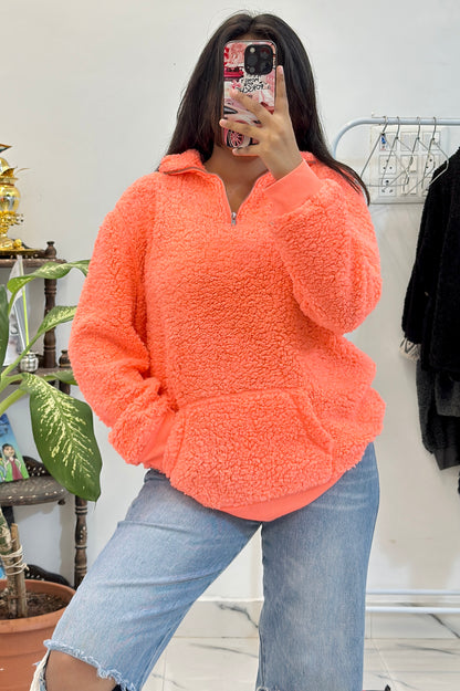 Very soft oversized furry sweater (42-44)